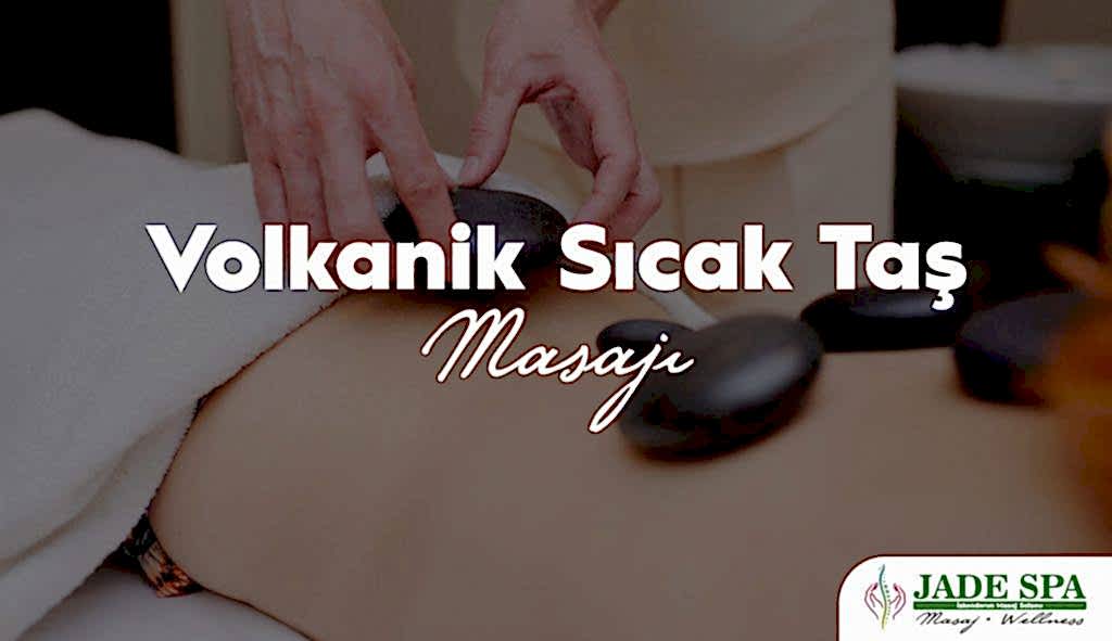 Volkanik sıcak taş masajı